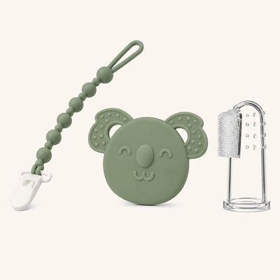 Set Dentiție Silicon ZUKO - Verde