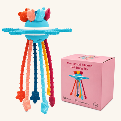 Jucărie Senzorială Montessori ZUKO - Albastru
