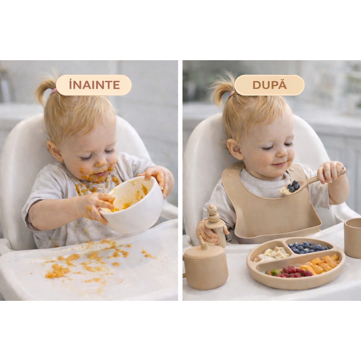 Set 10 piese Bej
