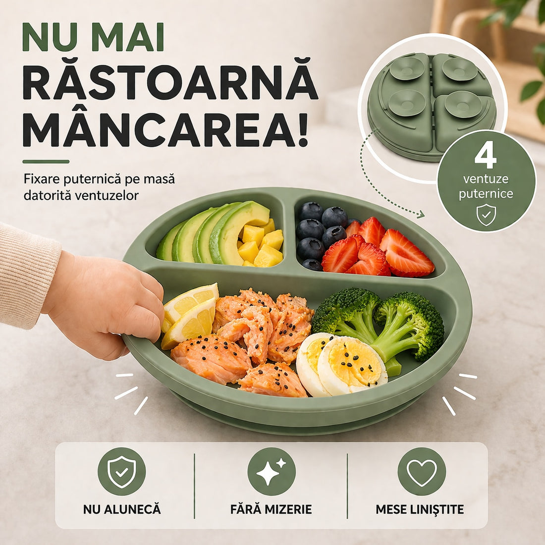 Set 8 piese Verde